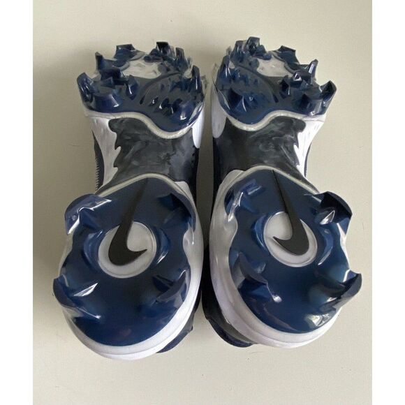 Nike Alpha Huarache 3 High Mens Baseball Cleats Men’s Sz 14 Navy Blue CZ4455-400 - Picture 10 of 11